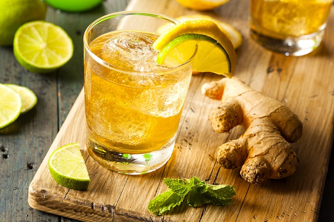 detox chanh và gừng