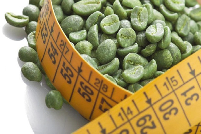 thành phần chính trong green coffee giảm cân là tinh chất hạt cà phê xanh