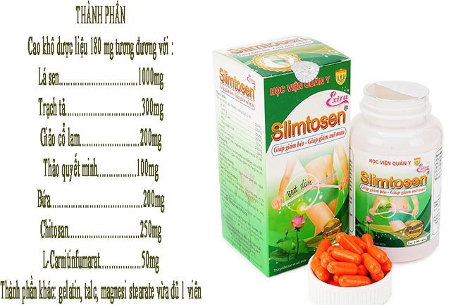 thành phần thuốc giảm cân của học viện quân y có tốt không