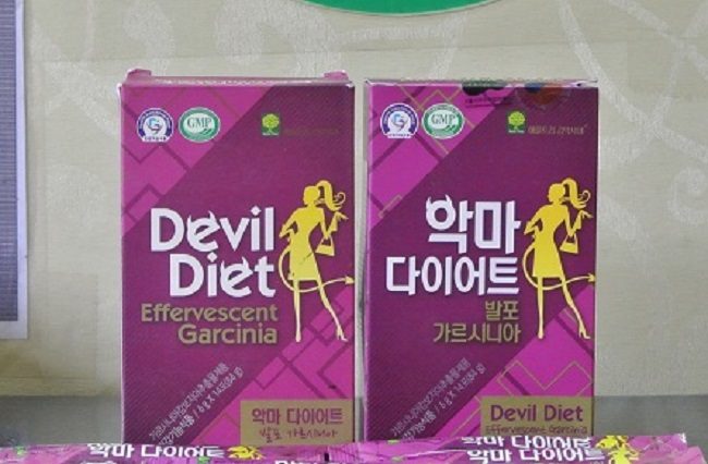 thuốc giảm cân Devil Diet Effervescent Garcinia