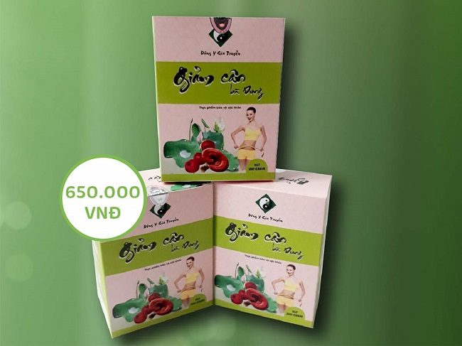 thuốc giảm cân đông y bà dung