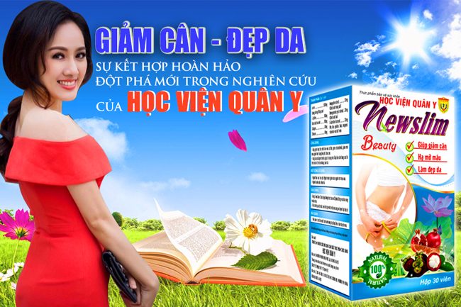 thuốc giảm cân new slim của học viện quân y