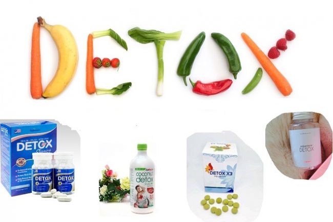 các loại thuốc giảm cân detox