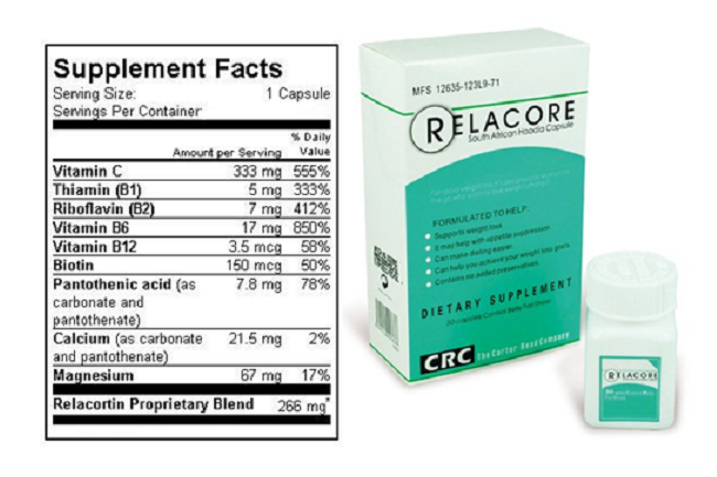 thuốc giảm cân Relacore